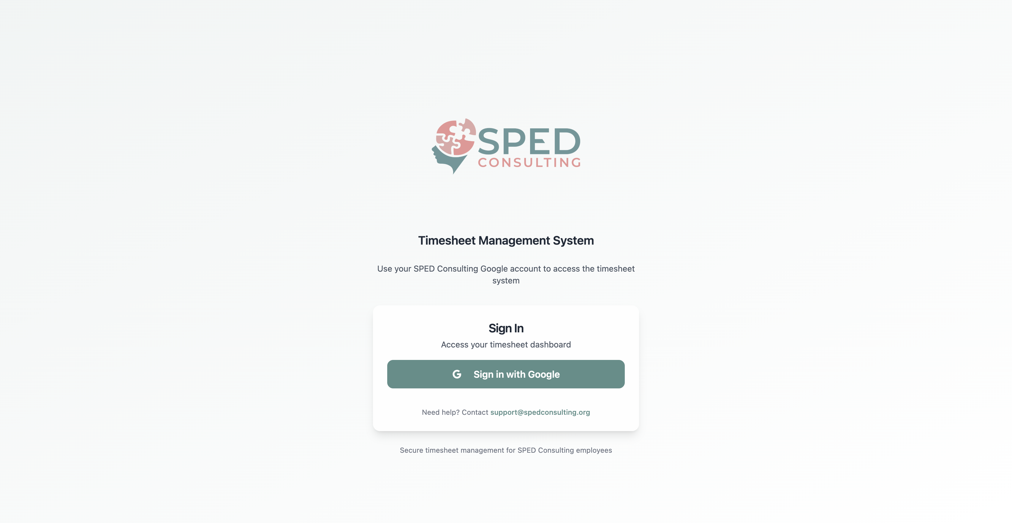 SPED Consulting